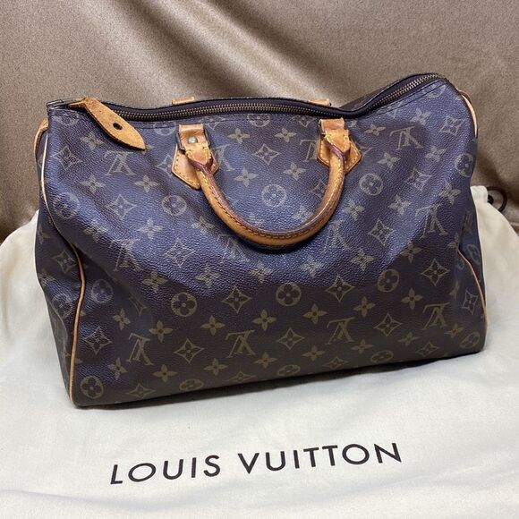 Authentic LOUIS VUITTON Speedy 35 Monogram - Picture 1 of 16